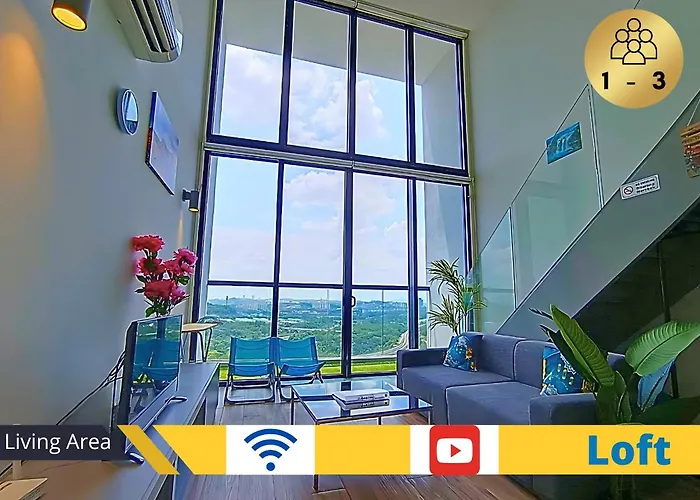 Cozy Skypark Loft, 1-3Pax - Sp1